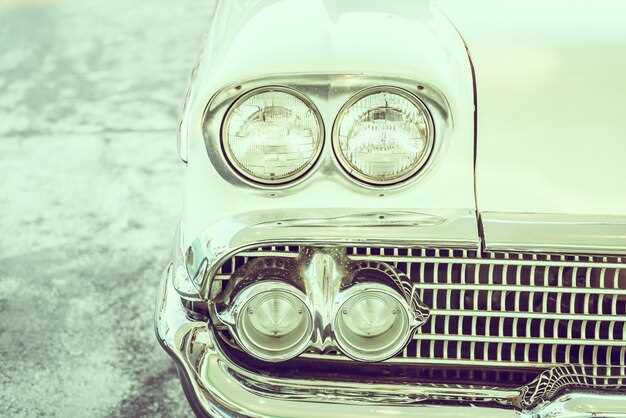 Capturing Chrome and Curves in Vintage Car Photos